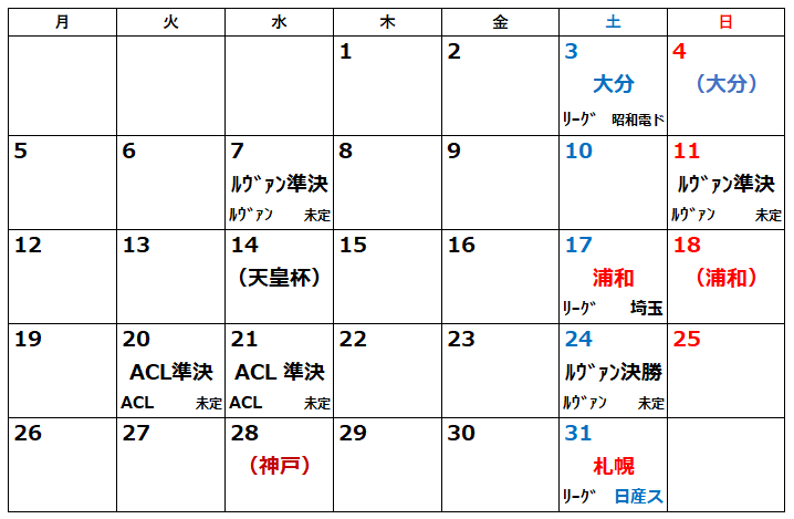 F マリノス 観戦予定を考える 10月 スタジアムの中心に ﾟdﾟ ｳﾏｰ と叫ぶブログ